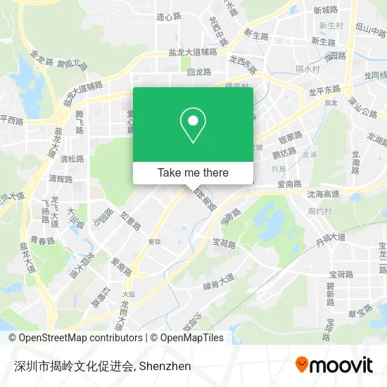 深圳市揭岭文化促进会 map