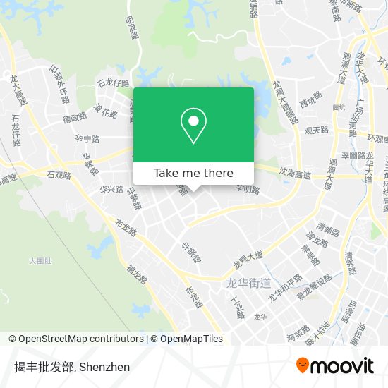 揭丰批发部 map
