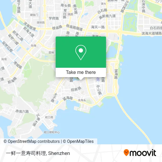 一鲜一意寿司料理 map