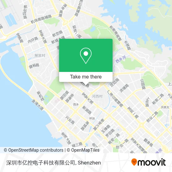 深圳市亿控电子科技有限公司 map