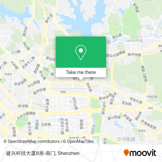 健兴科技大厦B座-南门 map