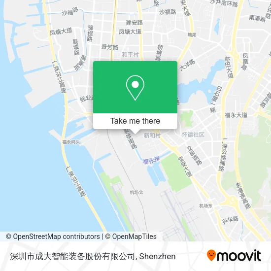 深圳市成大智能装备股份有限公司 map