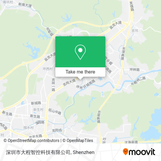 深圳市大程智控科技有限公司 map