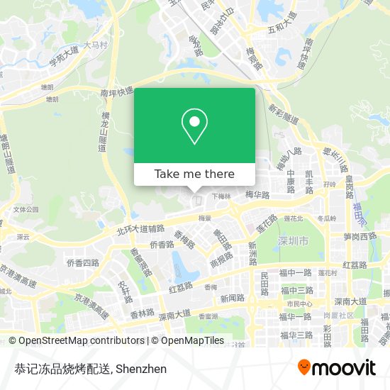 恭记冻品烧烤配送 map