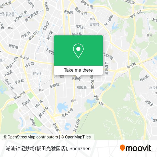 潮汕钟记炒粉(坂田光雅园店) map