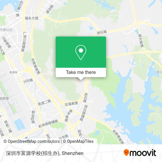 深圳市富源学校(招生办) map
