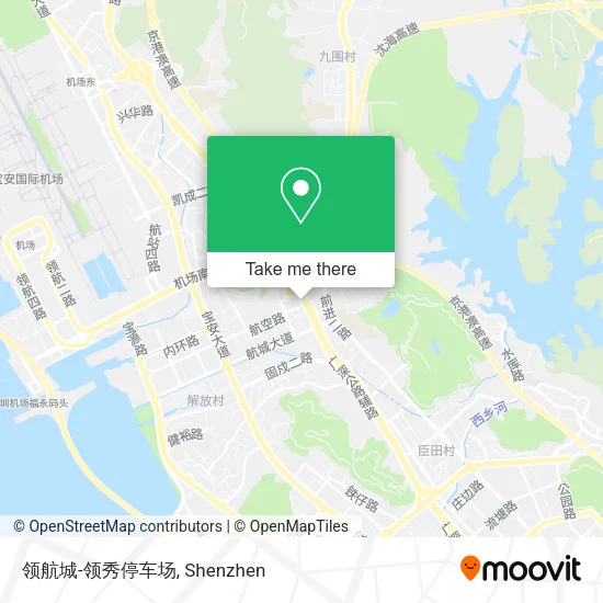 领航城-领秀停车场 map