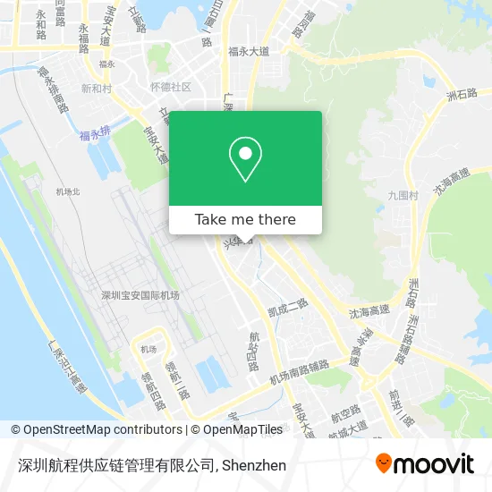 深圳航程供应链管理有限公司 map
