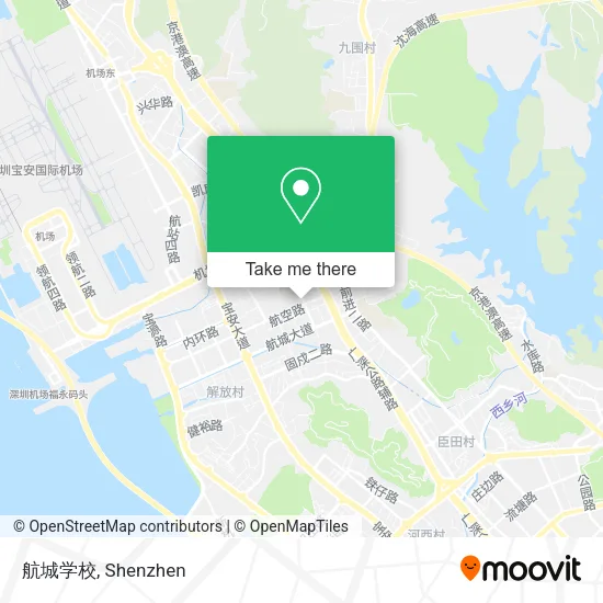 航城学校 map