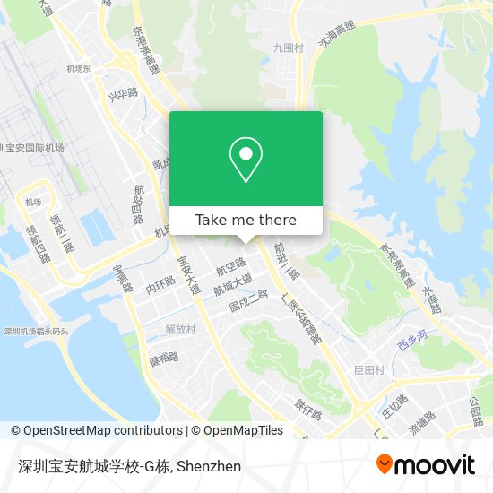 深圳宝安航城学校-G栋 map