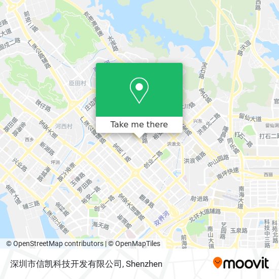 深圳市信凯科技开发有限公司 map