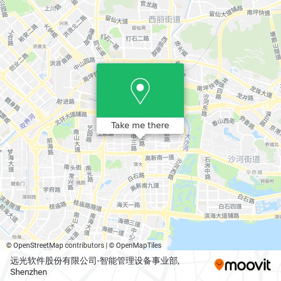 远光软件股份有限公司-智能管理设备事业部 map