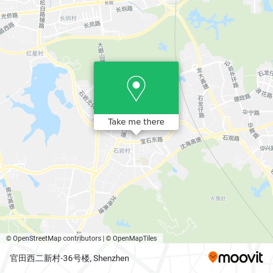 官田西二新村-36号楼 map