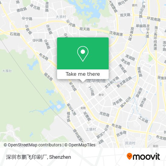 深圳市鹏飞印刷厂 map