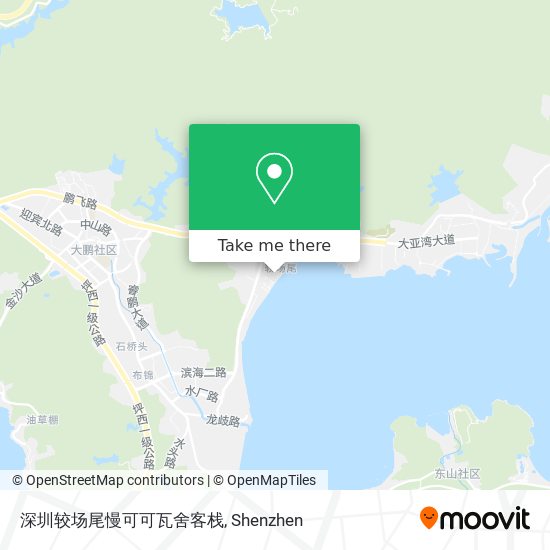 深圳较场尾慢可可瓦舍客栈 map