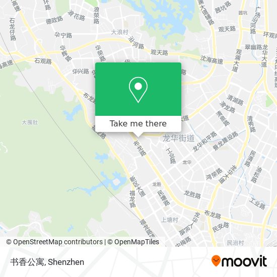 书香公寓 map
