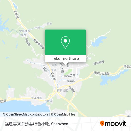 福建喜来乐沙县特色小吃 map