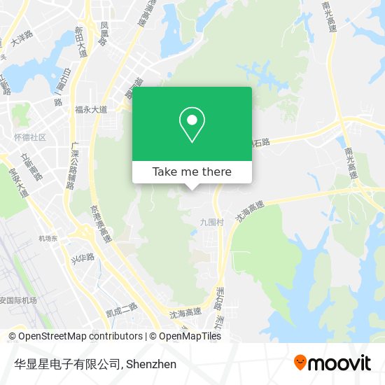 华显星电子有限公司 map