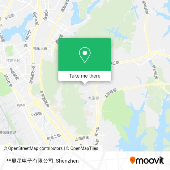 华显星电子有限公司 map