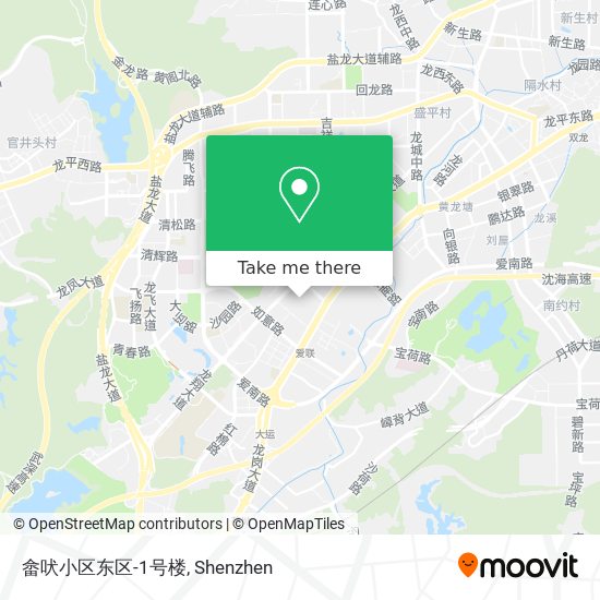 畲吠小区东区-1号楼 map