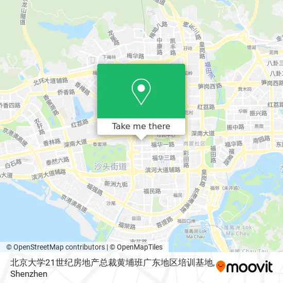 北京大学21世纪房地产总裁黄埔班广东地区培训基地 map