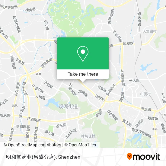 明和堂药业(昌盛分店) map