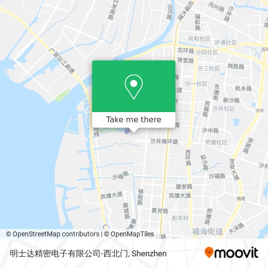 明士达精密电子有限公司-西北门 map