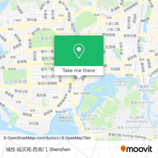 城投·福滨苑-西南门 map