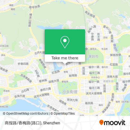 商报路/香梅路(路口) map