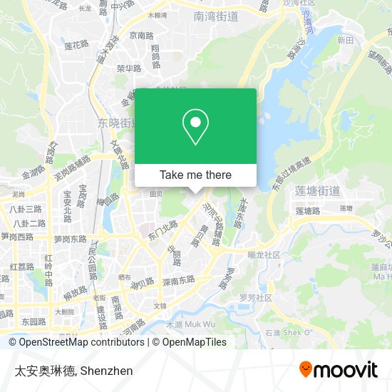太安奥琳德 map