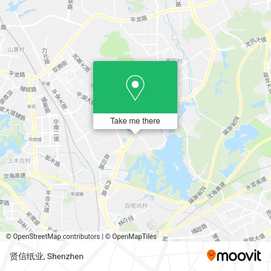 贤信纸业 map