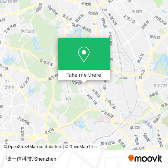 诚一信科技 map