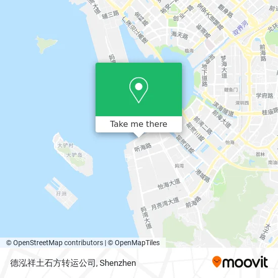 德泓祥土石方转运公司 map