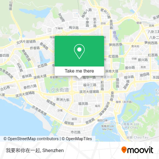 我要和你在一起 map