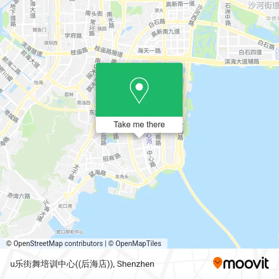 u乐街舞培训中心((后海店)) map