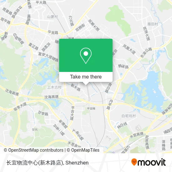 长宜物流中心(新木路店) map