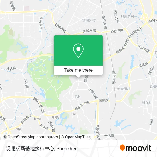 观澜版画基地接待中心 map