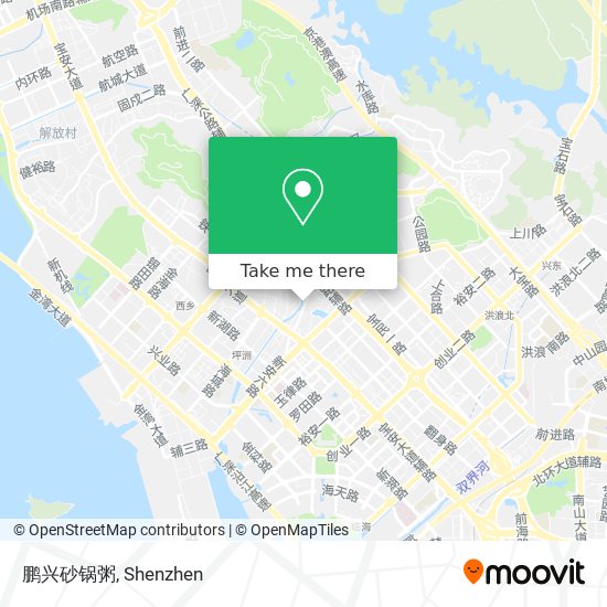 鹏兴砂锅粥 map