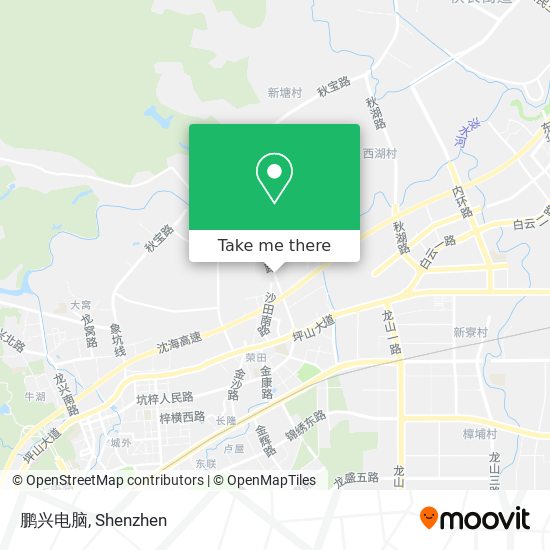 鹏兴电脑 map