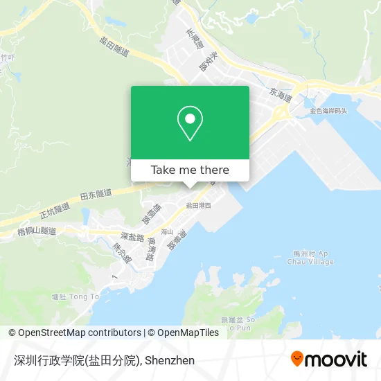 深圳行政学院(盐田分院) map