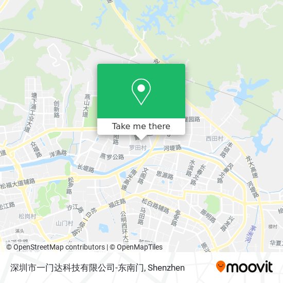 深圳市一门达科技有限公司-东南门 map