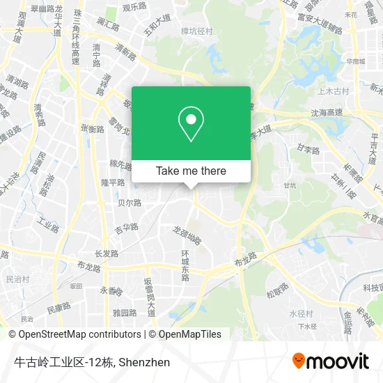 牛古岭工业区-12栋 map