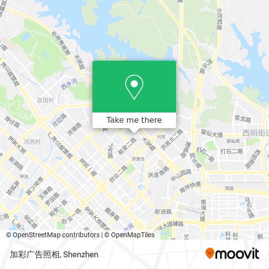 加彩广告照相 map