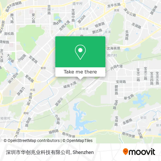 深圳市华创兆业科技有限公司 map