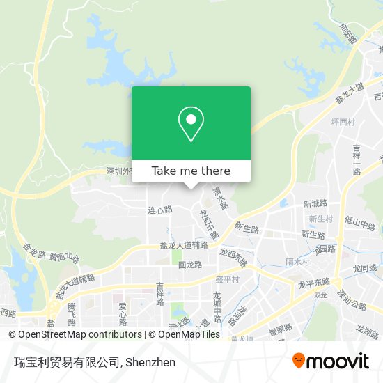 瑞宝利贸易有限公司 map