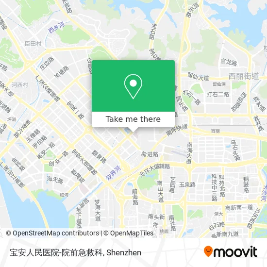 宝安人民医院-院前急救科 map