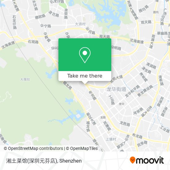 湘土菜馆(深圳元芬店) map