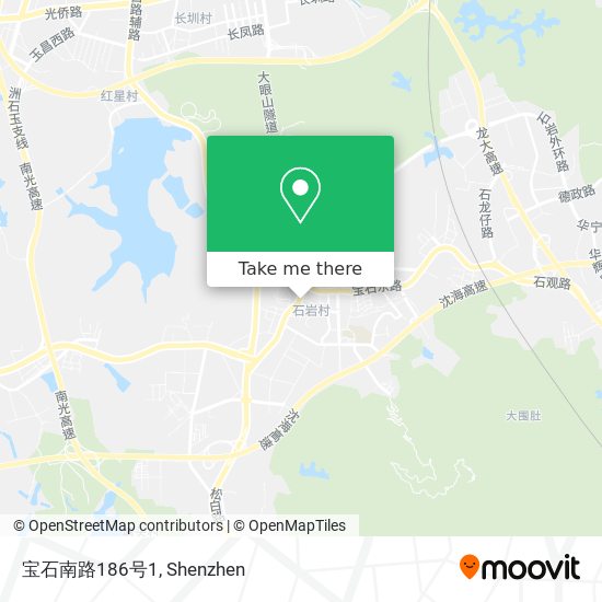 宝石南路186号1 map