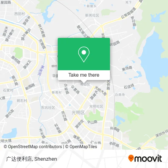 广达便利店 map