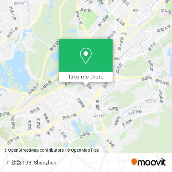 广达路103 map
